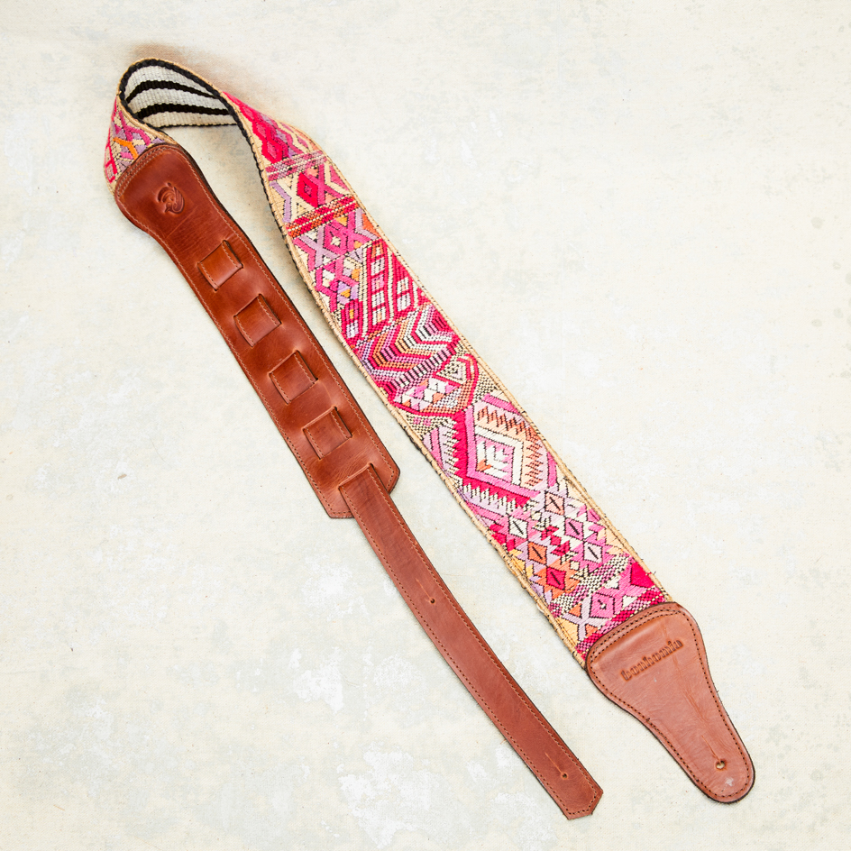 Vintage Woven Guitar Strap #0003 - Image 2