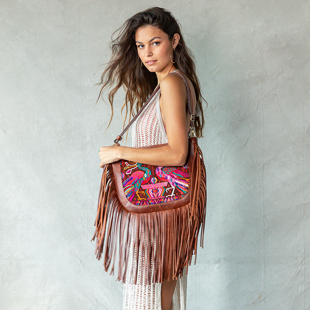 Petra Fringe Bag #0022 - Image 5