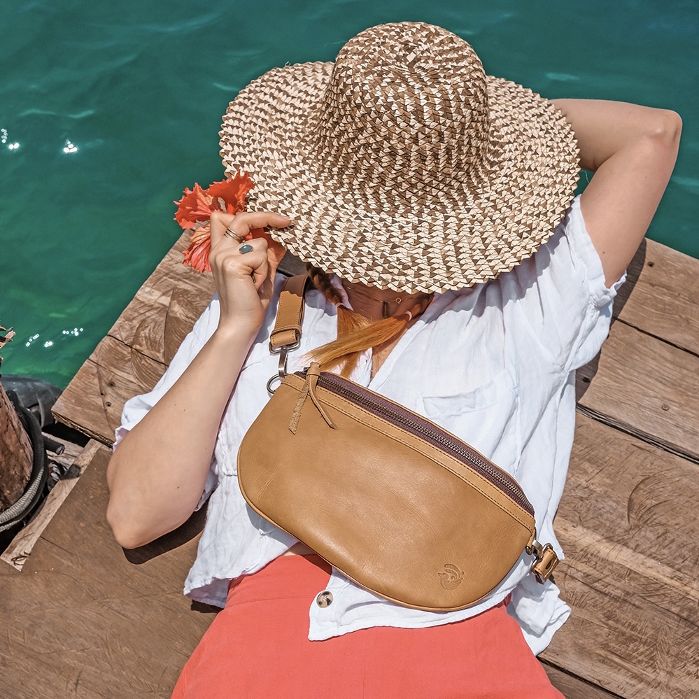 Vesper Sling Pack in Tan - Image 3