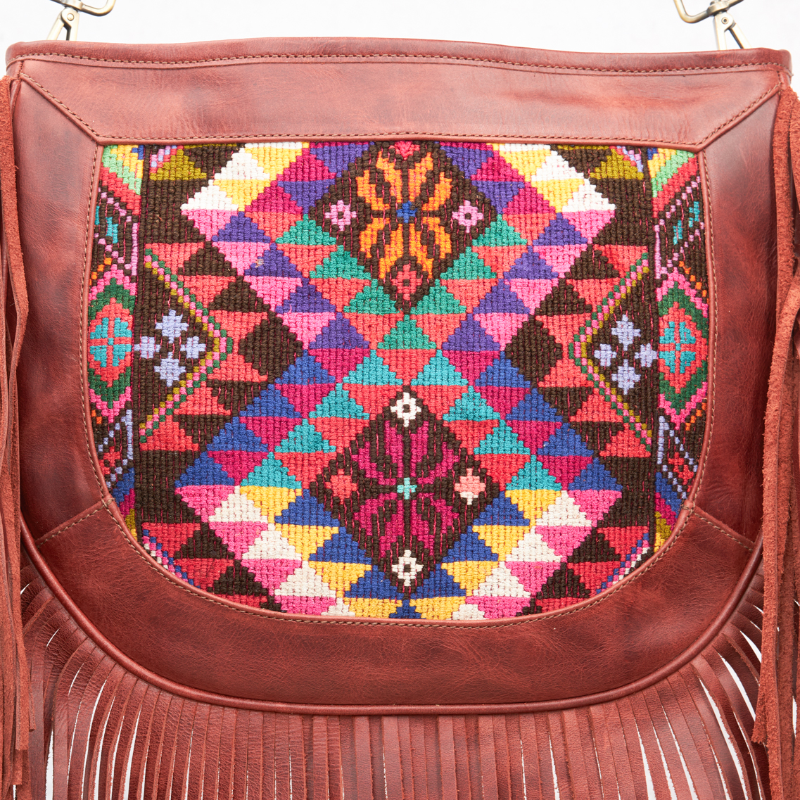 Petra Fringe Bag #0026 - Image 2